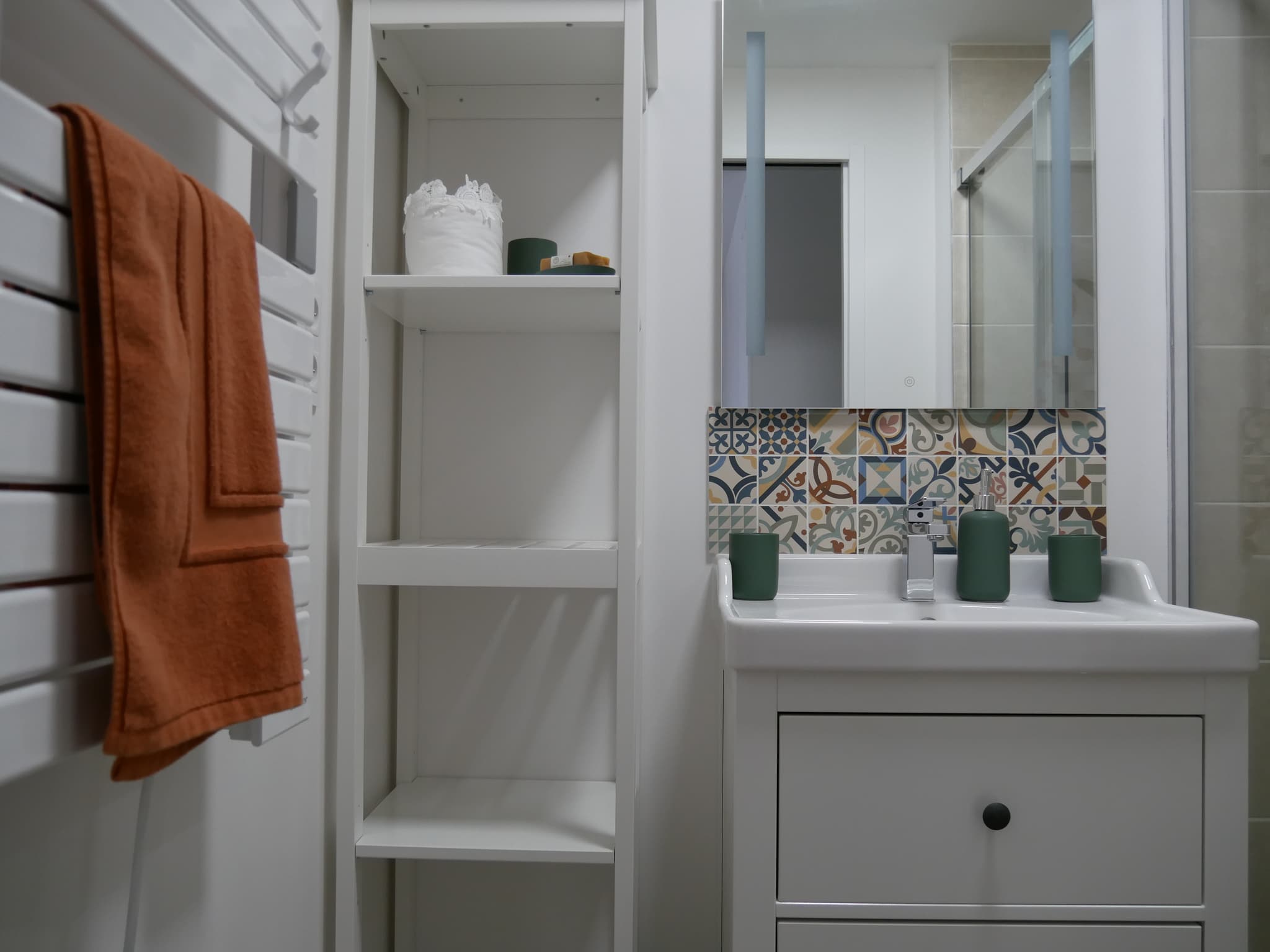 salle de bain chambre Ambre