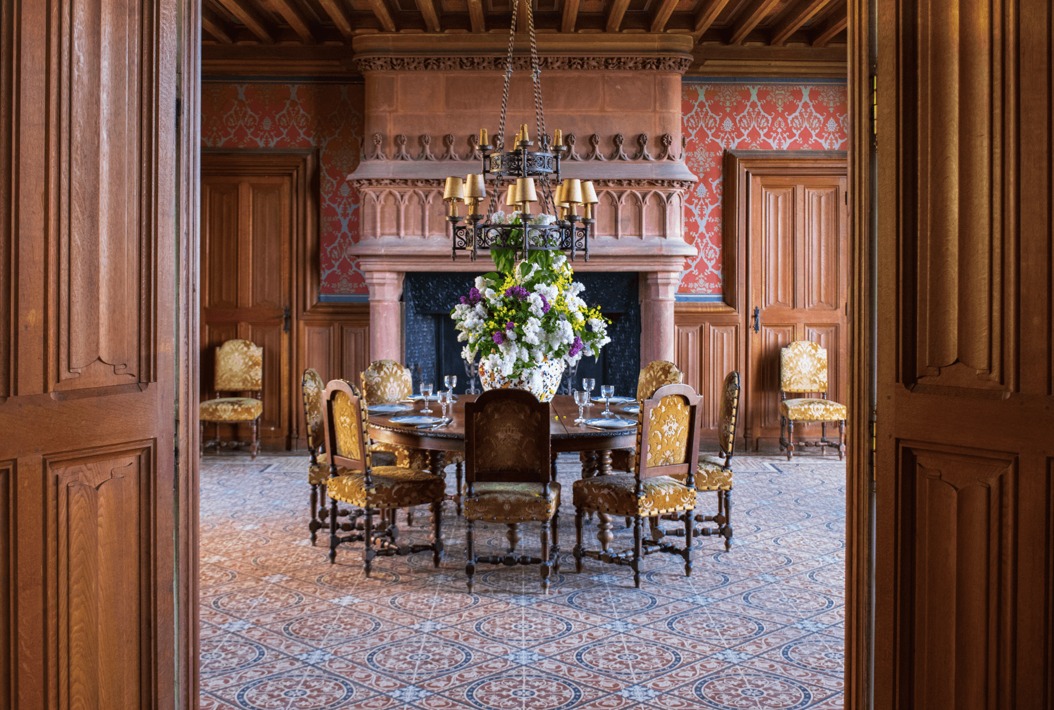Salle à manger inscrite aux Monuments Historiques