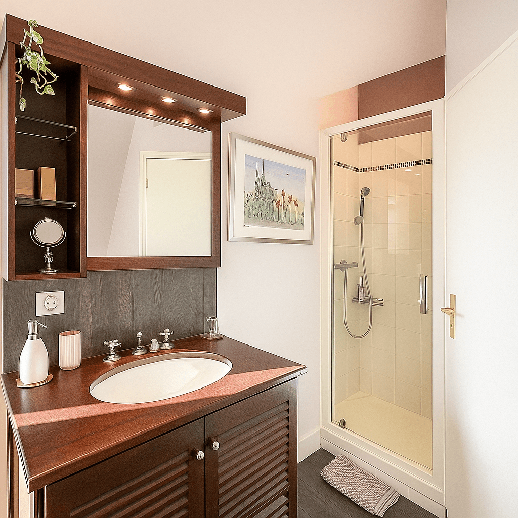SDB chambre Pastel