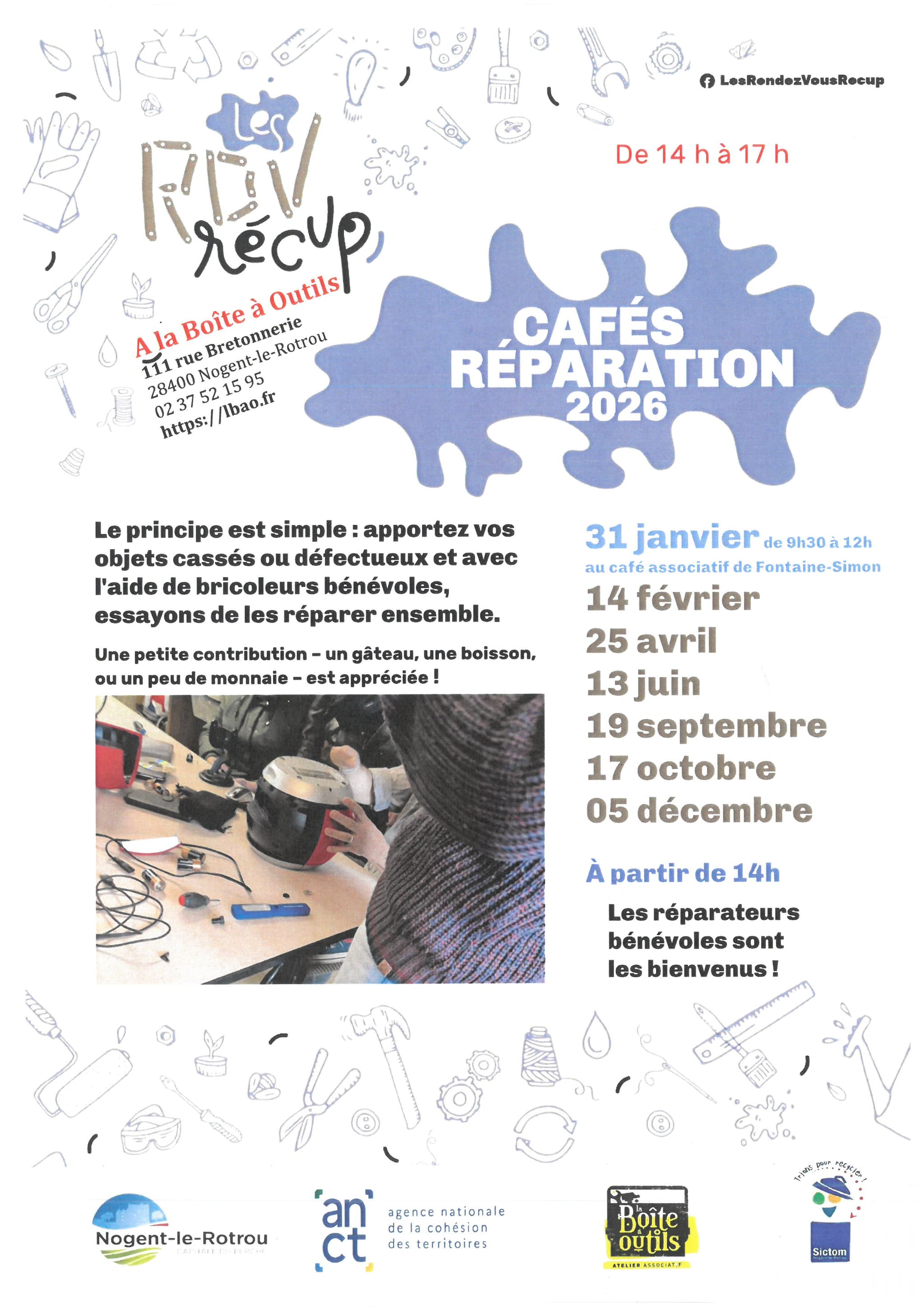 RDV récup