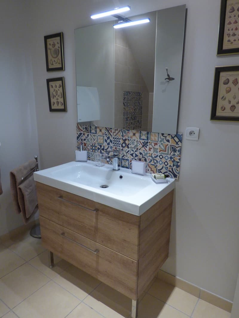 Salle d'eau chambre Charlotte
