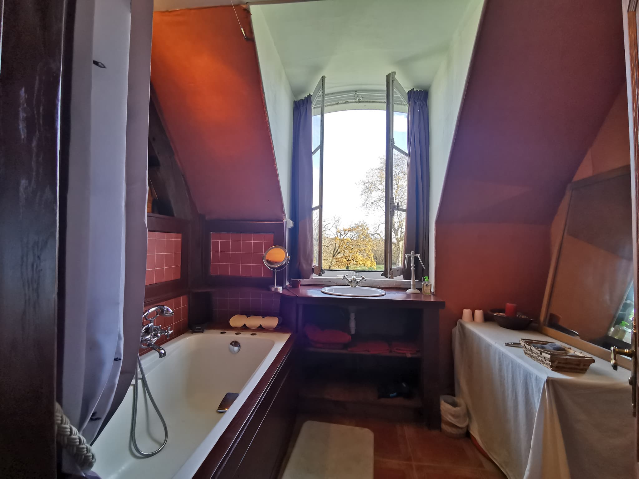 Salle de bains chambre Peche