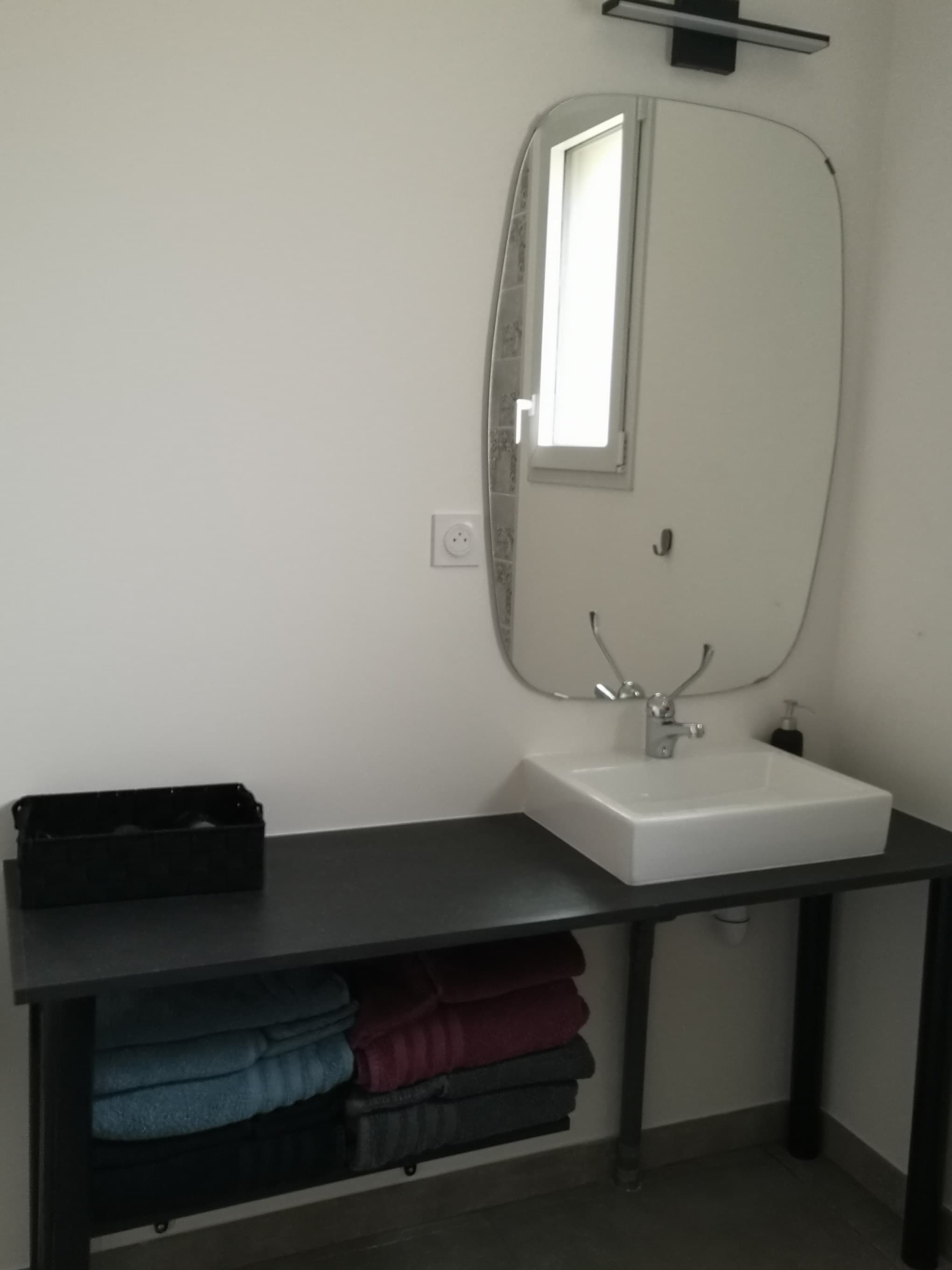 Salle de douche PMR