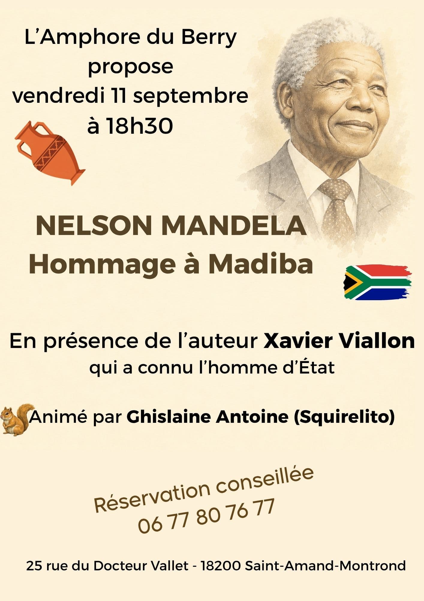 Soirée Mandela Xavier Viallon - 1