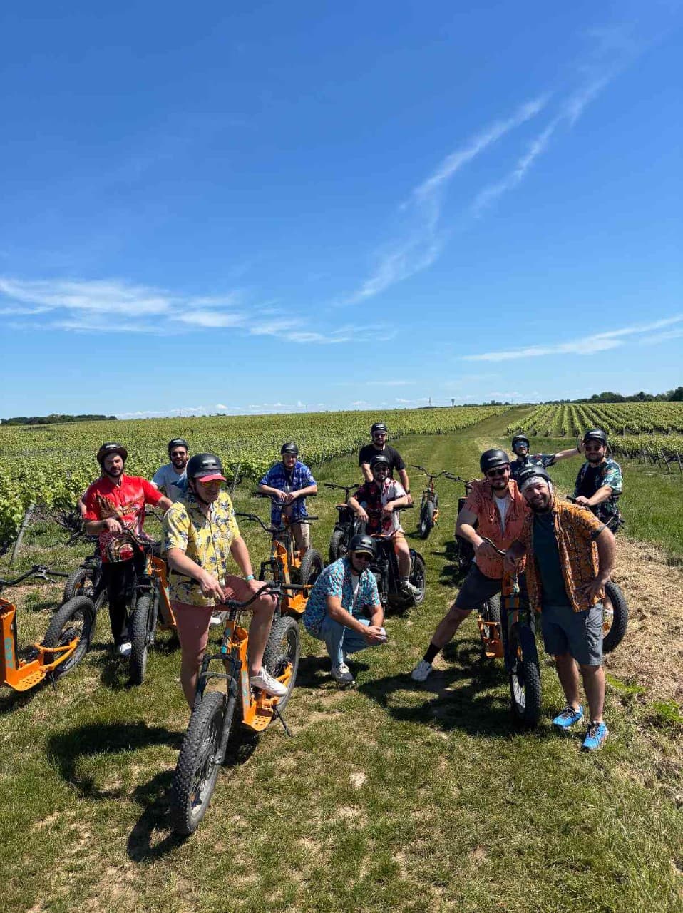 TROTTINETTE AU COEUR DES VIGNES