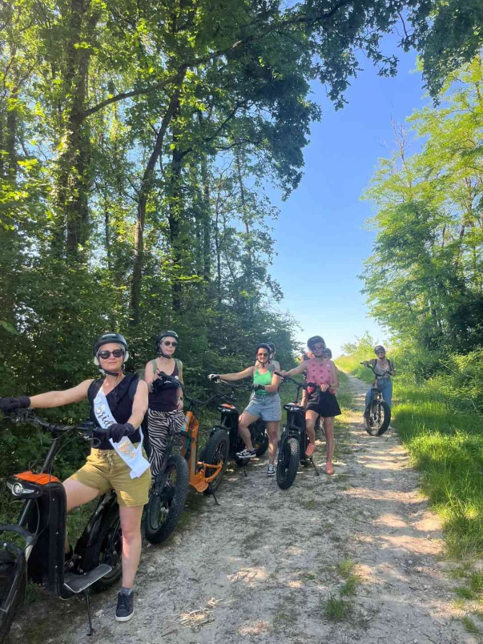 TROTTINETTE EN FORET DE SOLOGNE