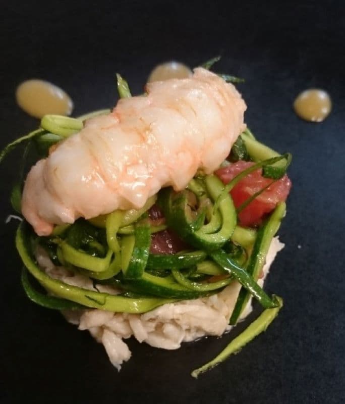 Tartare de langoustine