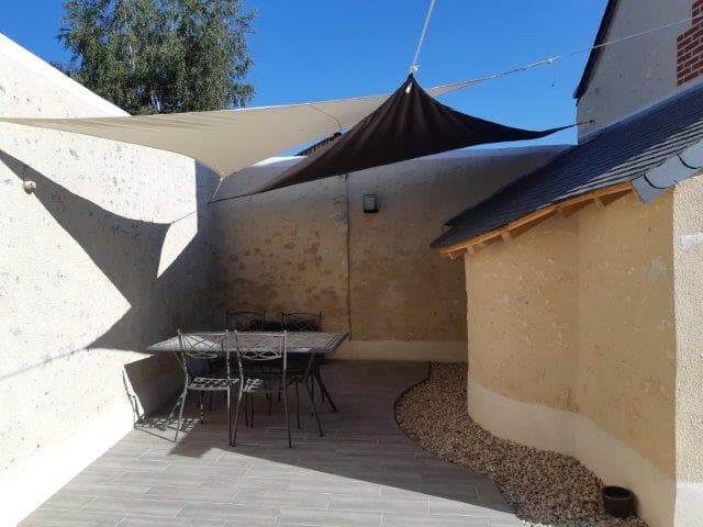 Terrasse privée du Pressoir