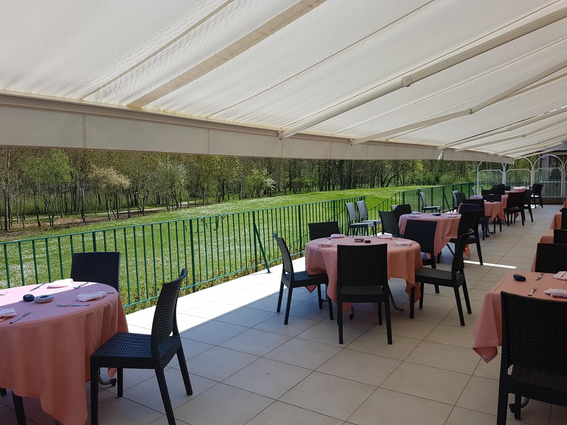 Terrasse du restaurant