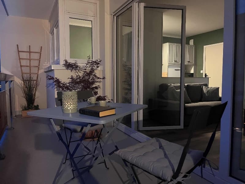 Terrasse de nuit d’été