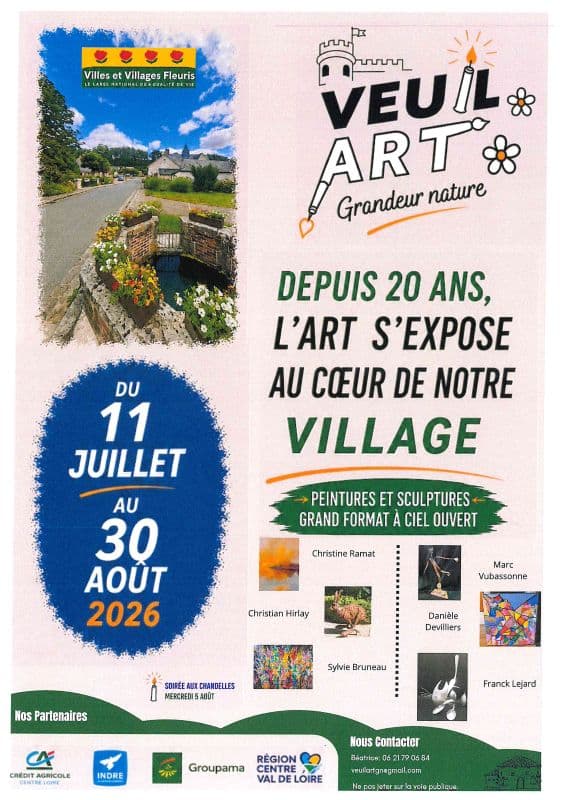 Veuil art grandeur nature