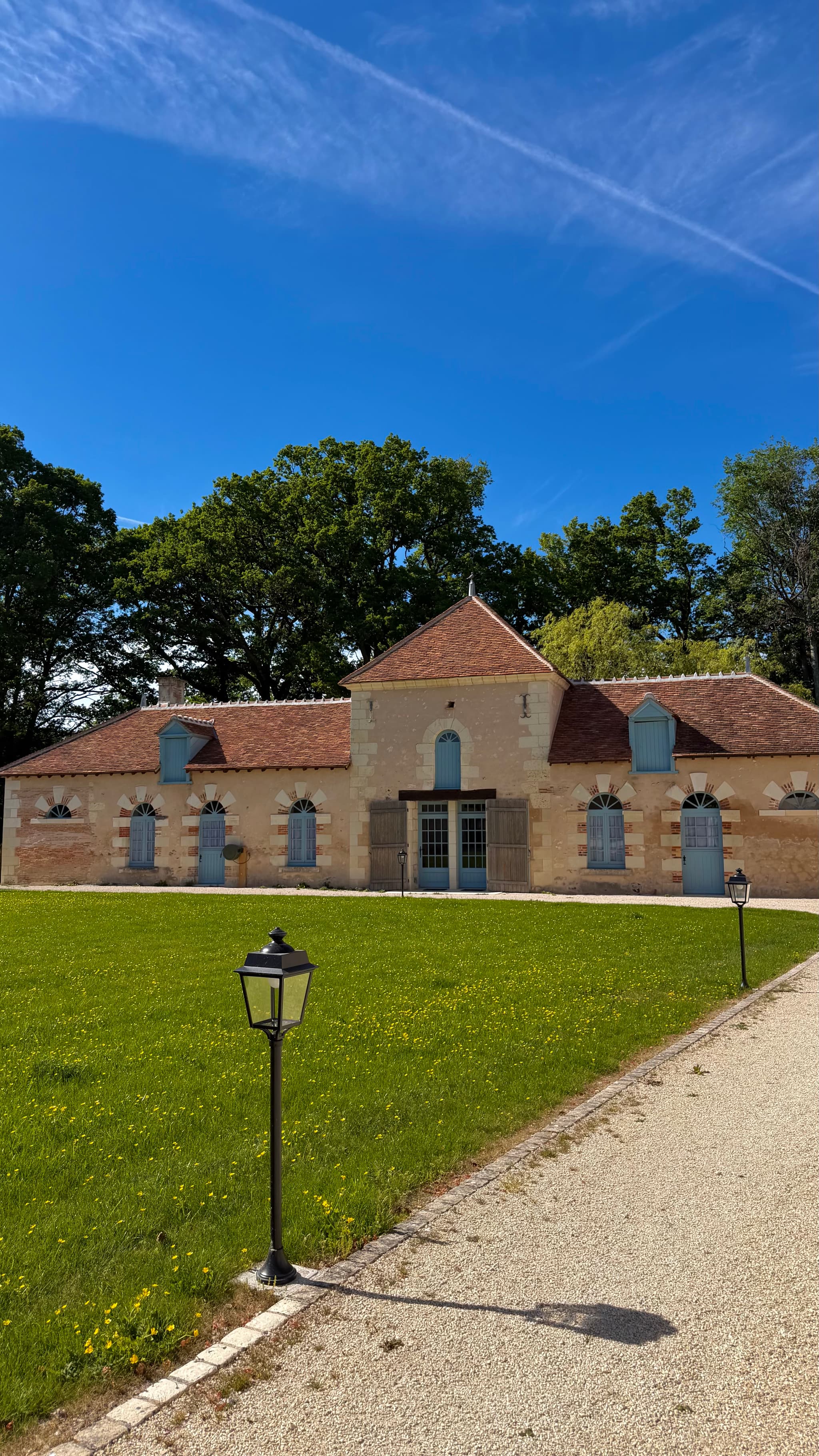 Vue extérieure sur la façade