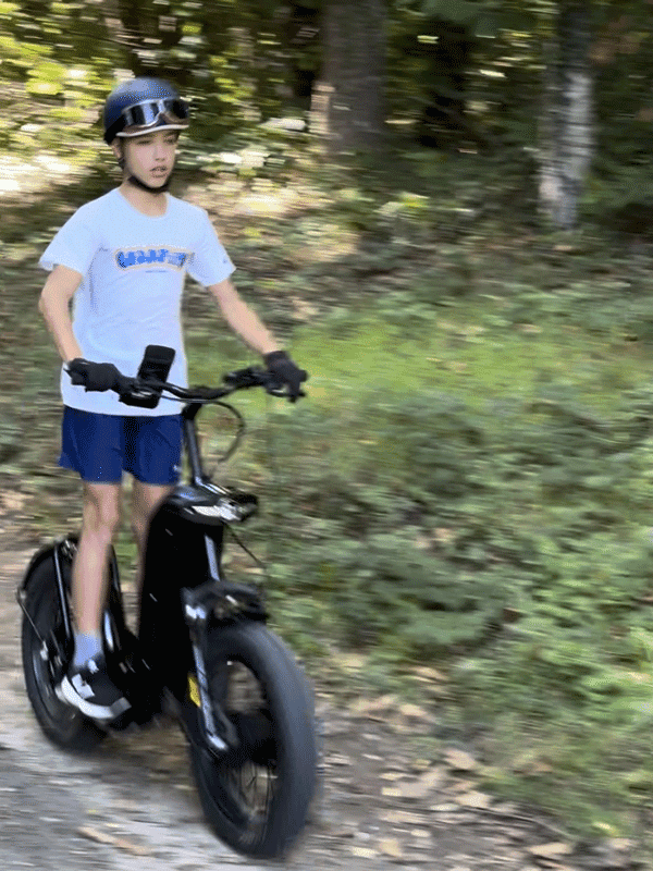 à trottinette