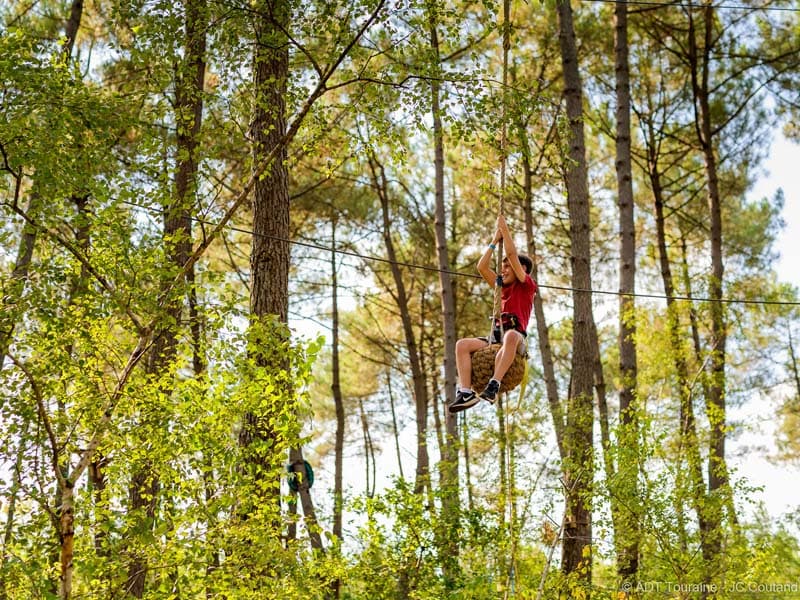 Le Baud'rillé Parc Aventure - Parcours dans les arbres