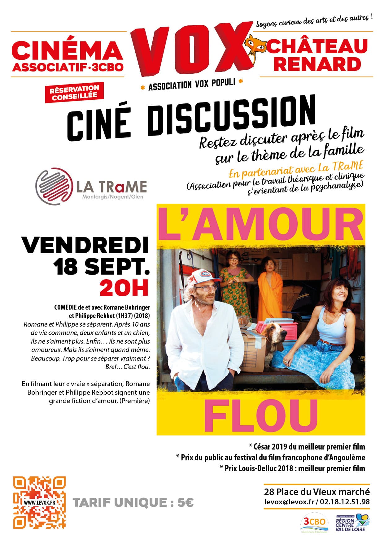 Ciné Discussion L'amour Flou