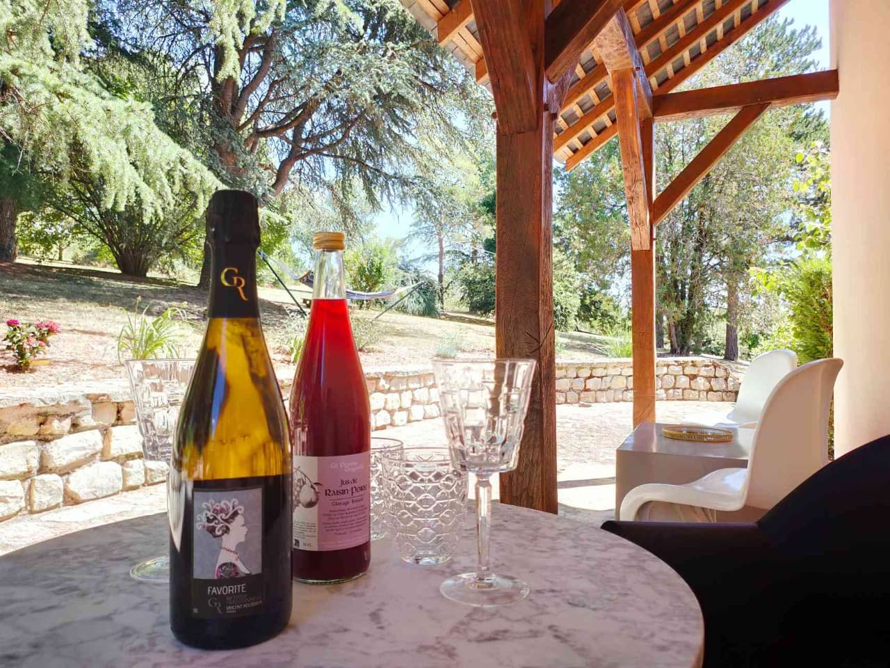 apéritif au jardin