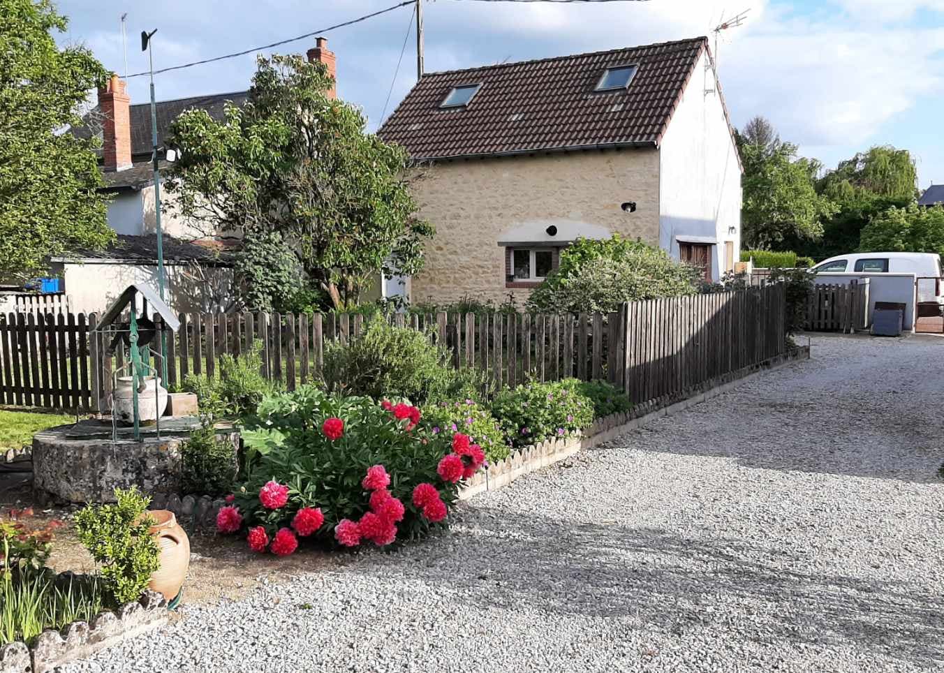 arrière du gîte