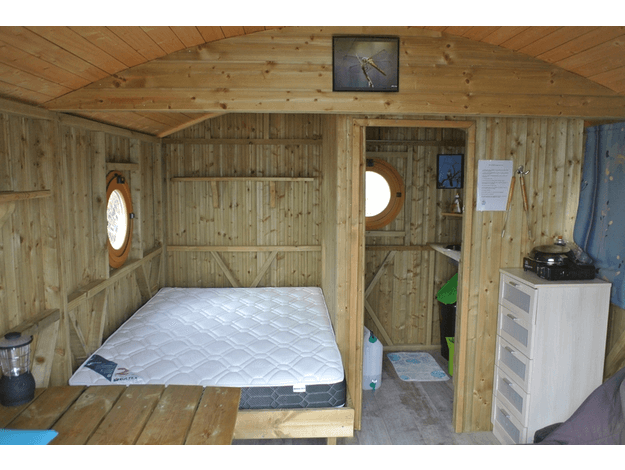 Cabane du pêcheur Etang Duris