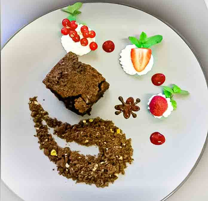 brownie aux fruits secs