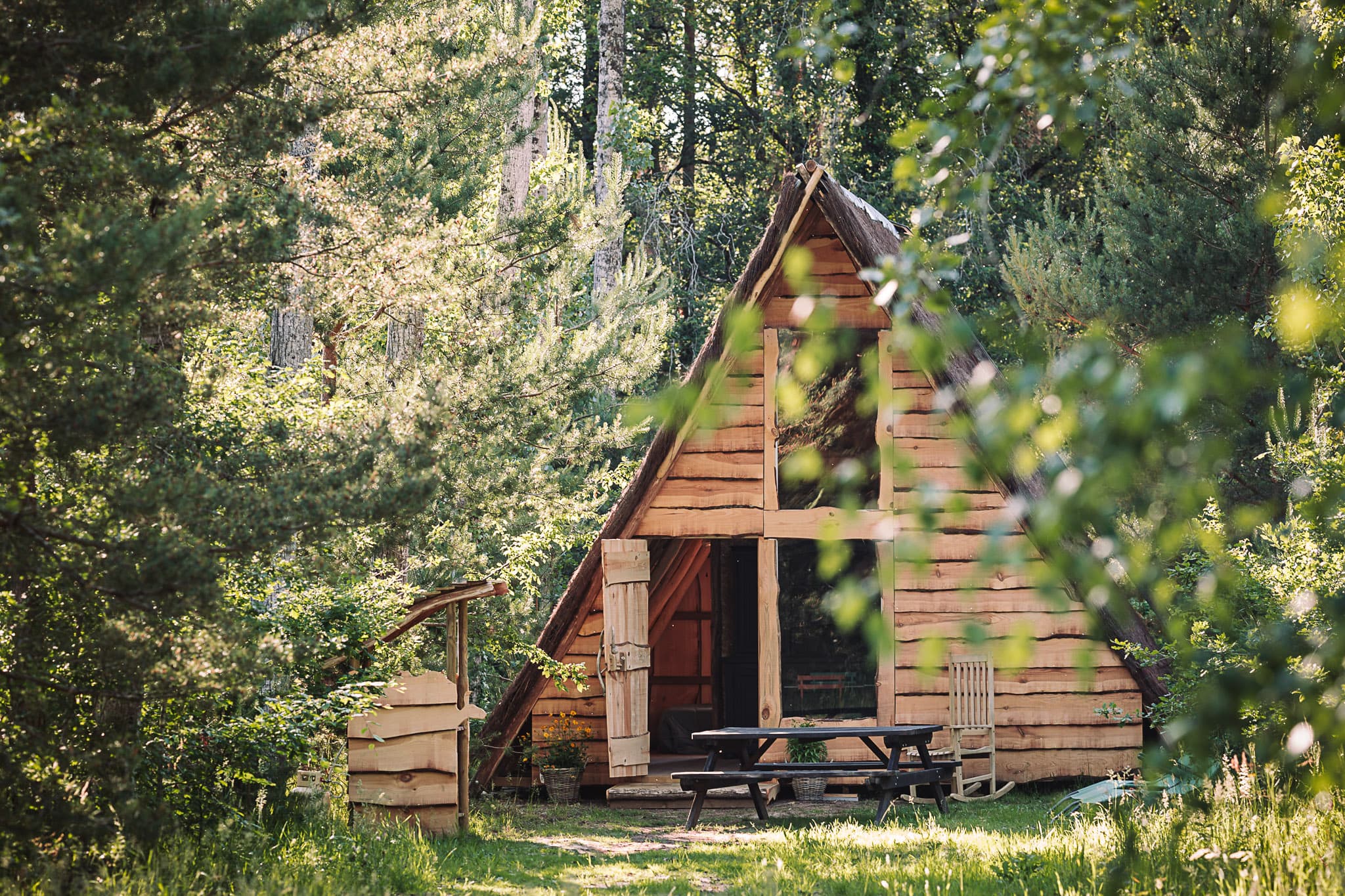 cabane obois