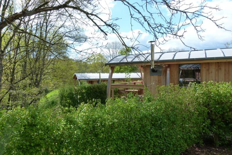 Cabanes en bois Camping le Valvert La Châtre