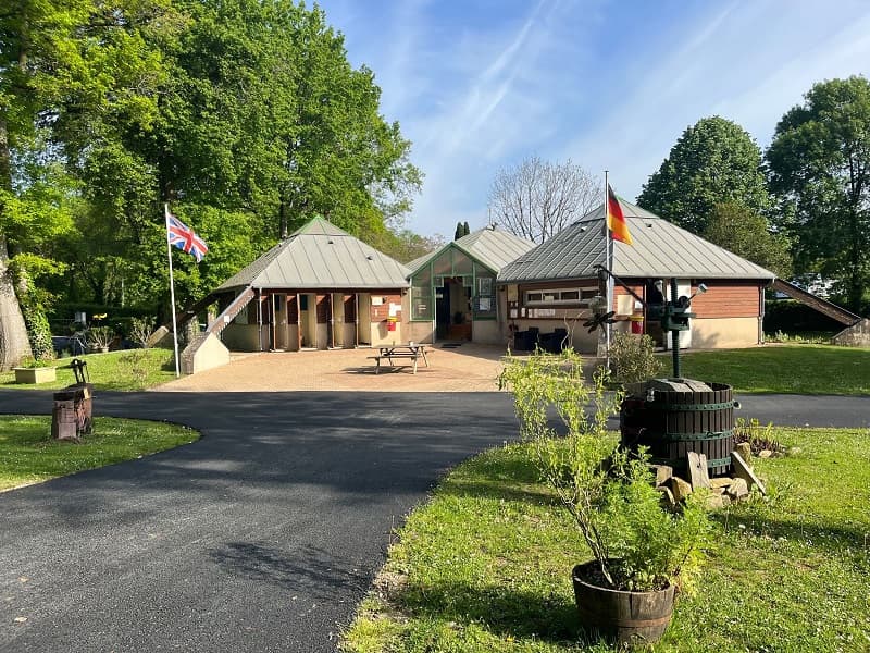Camping Le Bec de Cisse - Vouvray, Val de Loire, France.