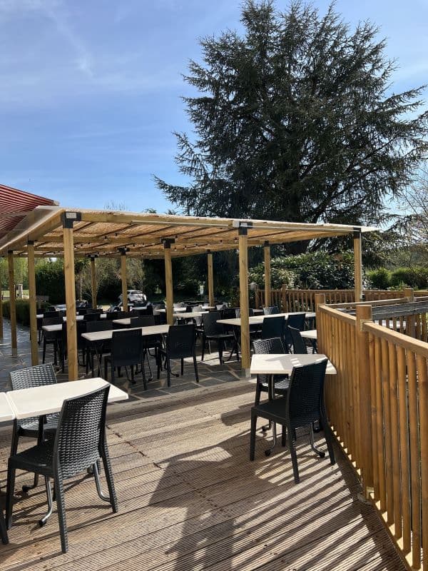 La brasserie - Camping Le Moulin Fort - Francueil