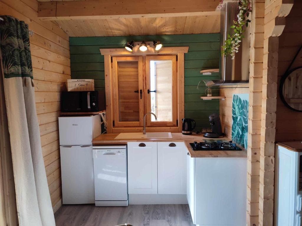chalet l'enden du paradis cuisine