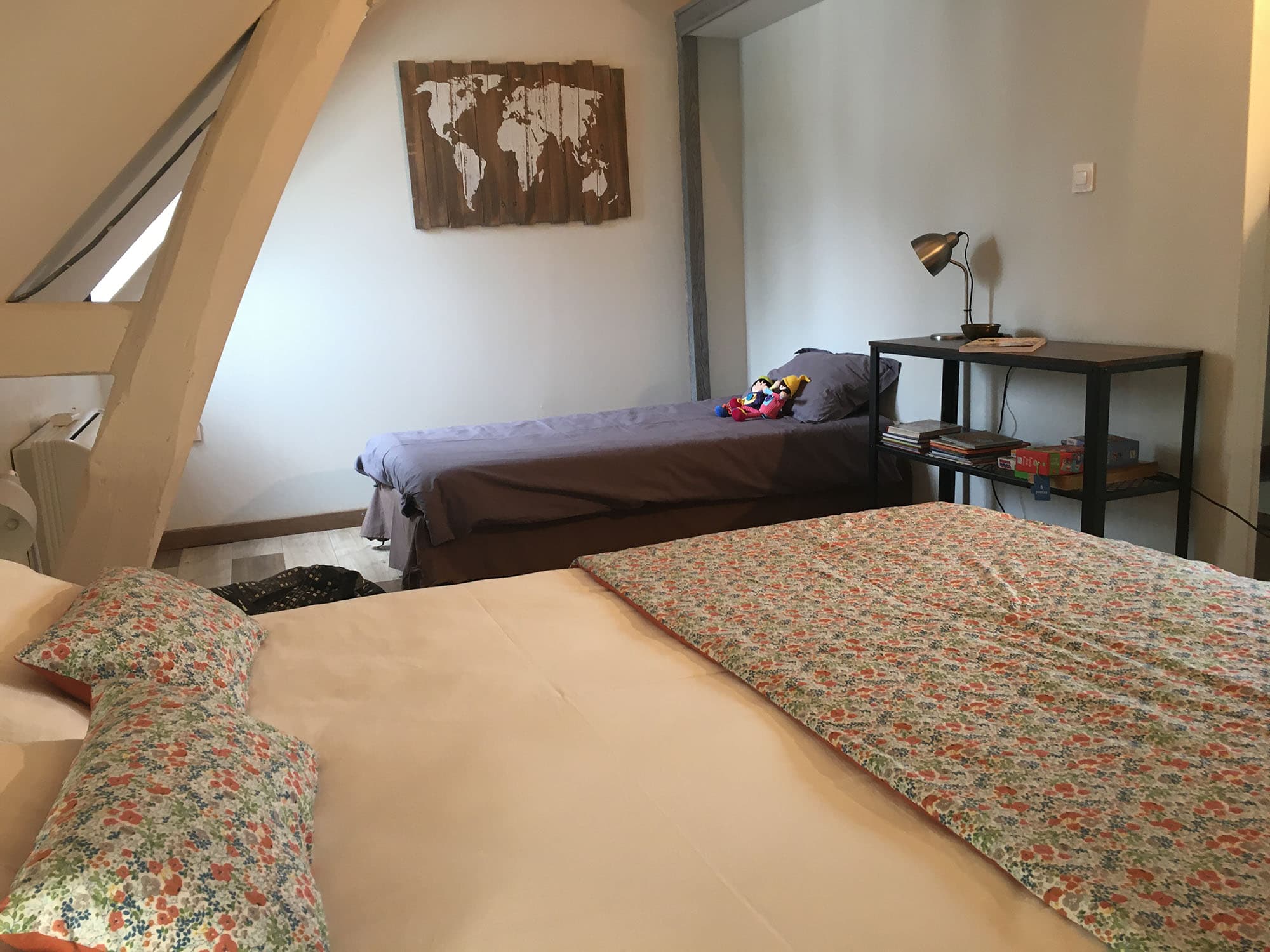 chambre 3 personnes - proche zoo de beauval
