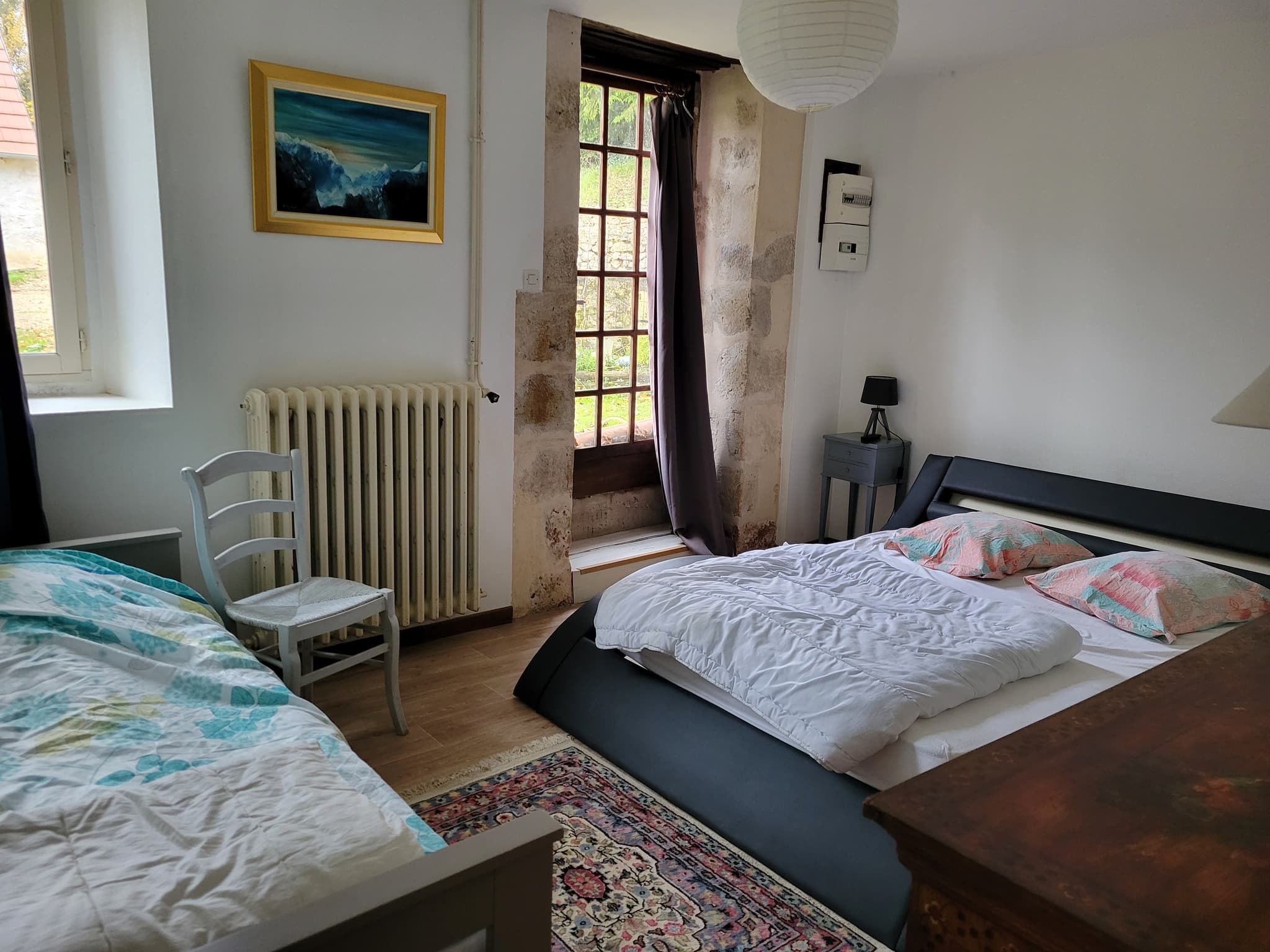 Bonny sur loire - Le gite au jardin -chambre gite au jardin Mme Kassian