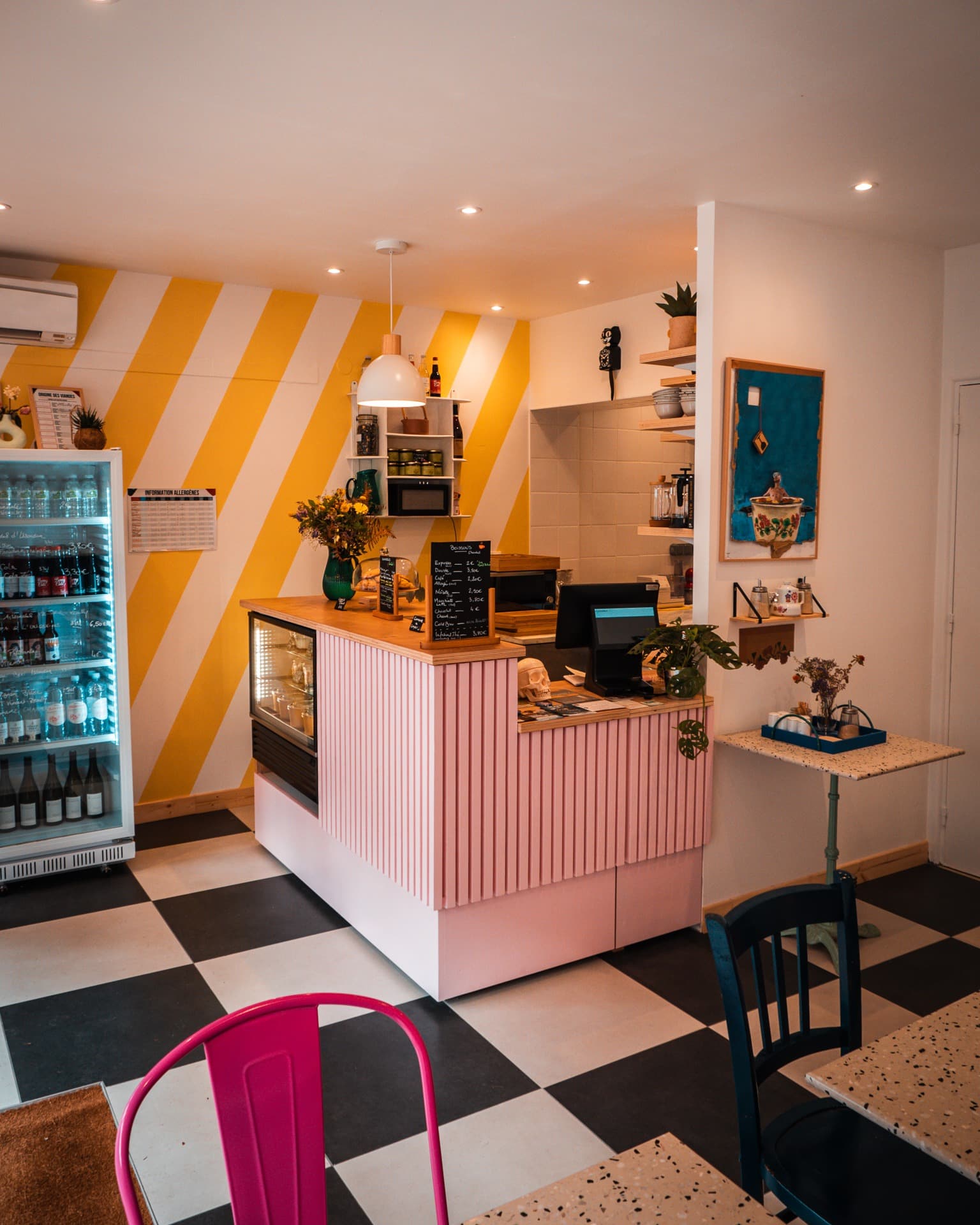 commande au comptoir