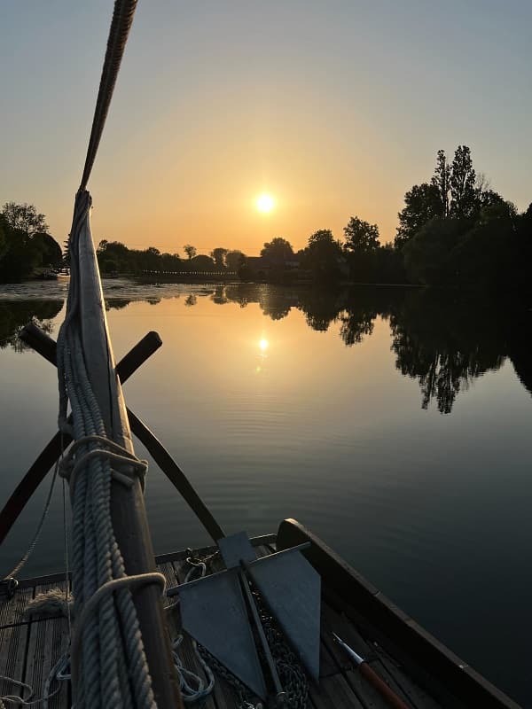 coucher de soleil