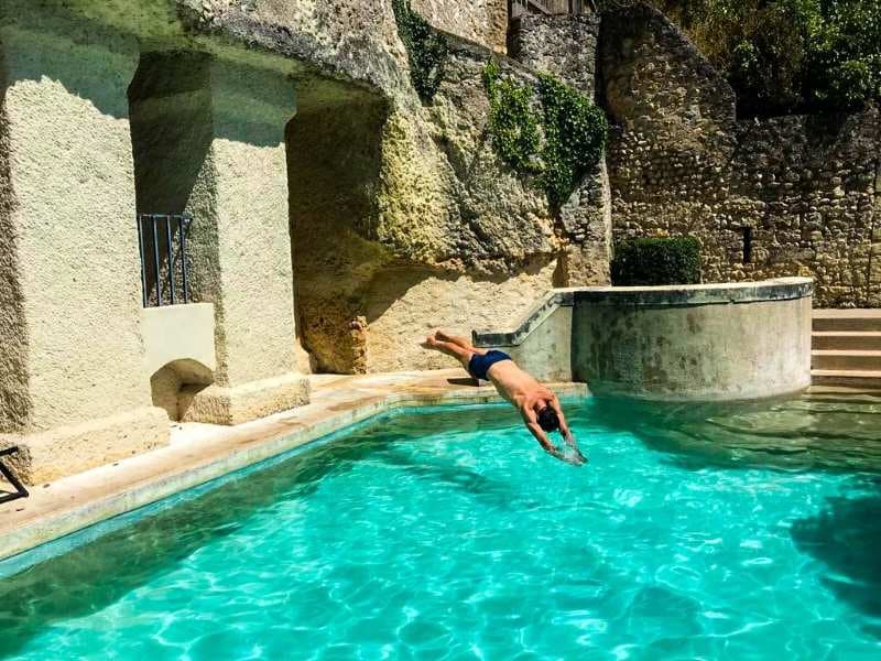 Château de Nazelles - Piscine