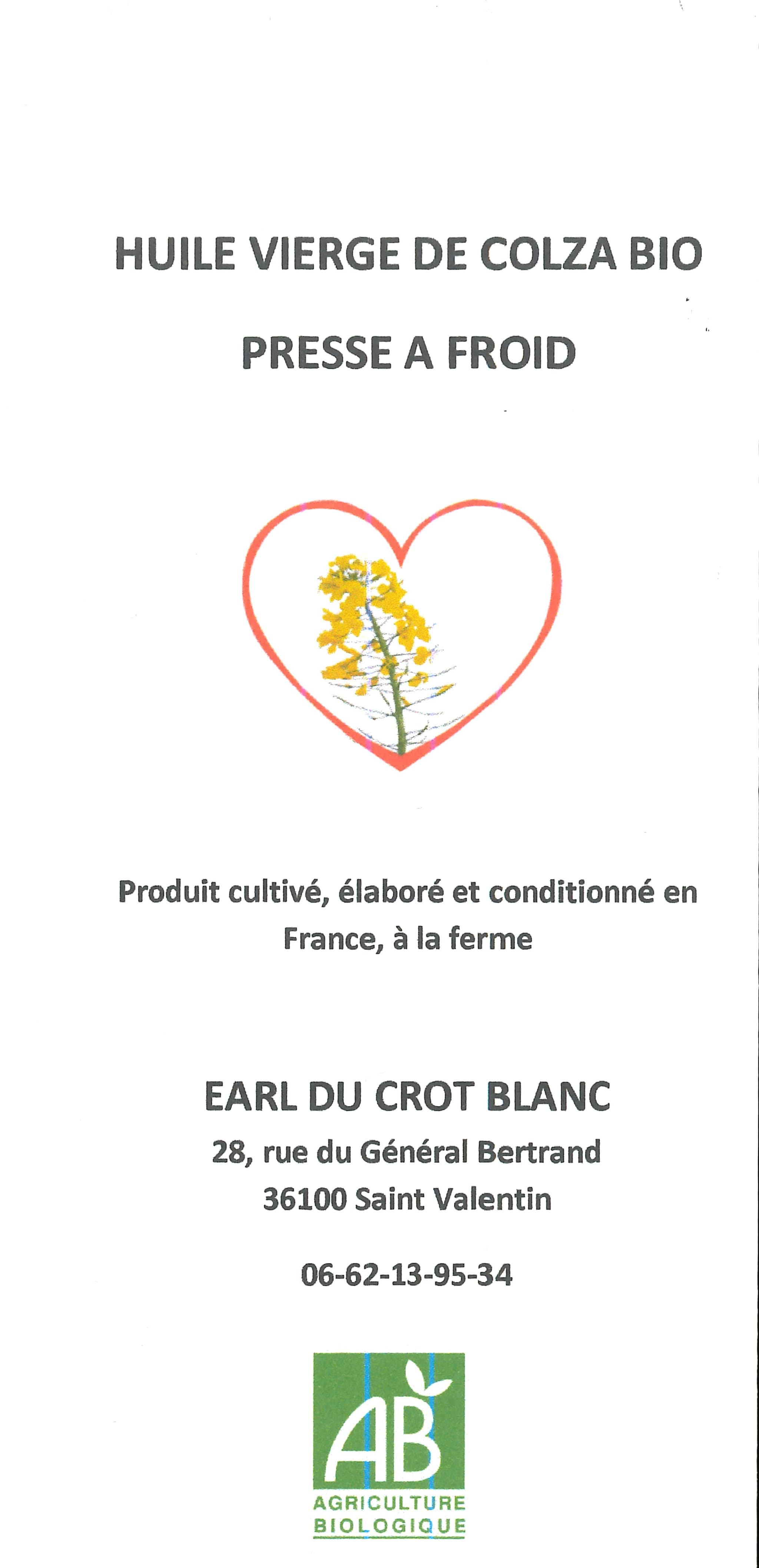 earl crot blanc