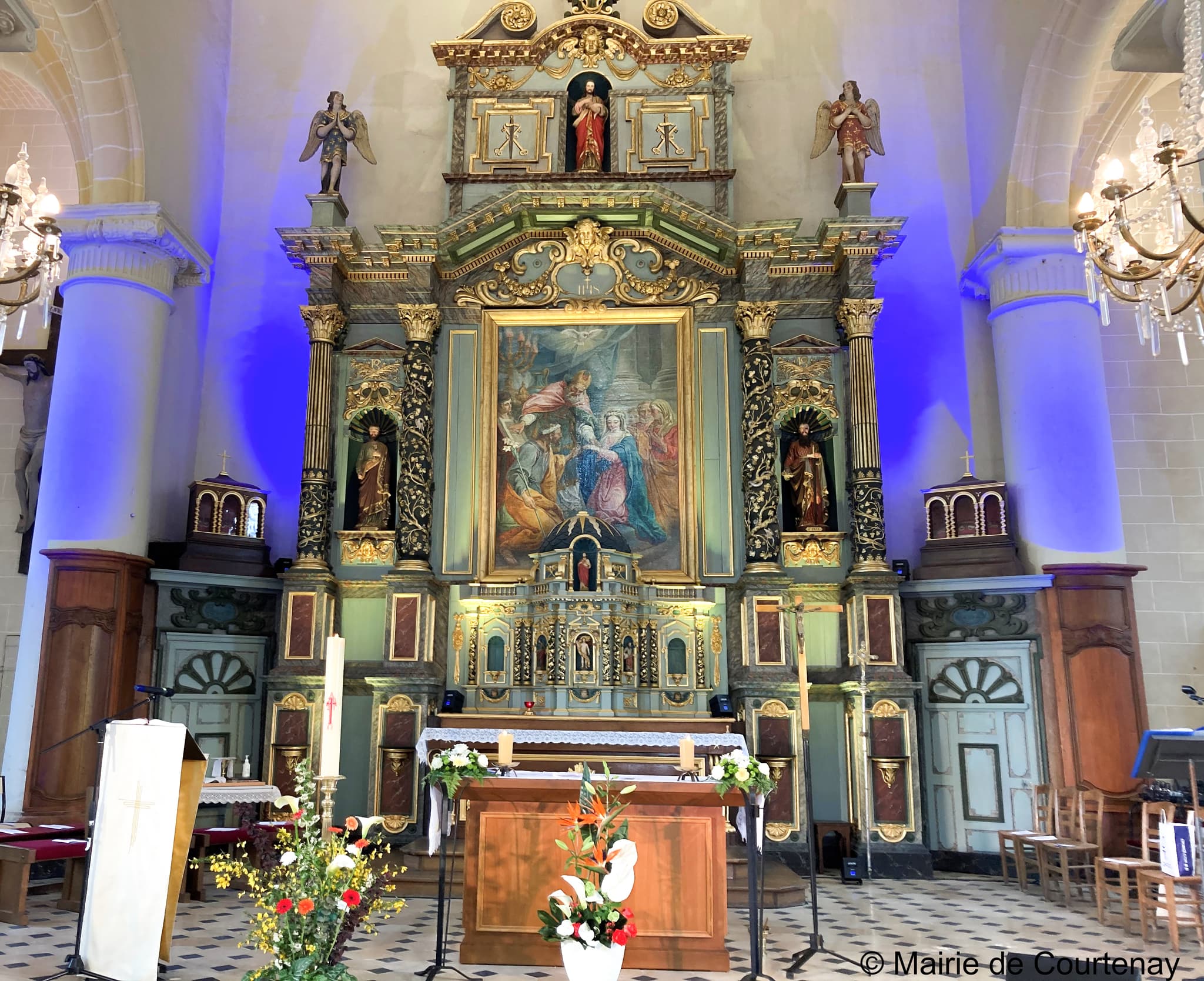 église-courtenay