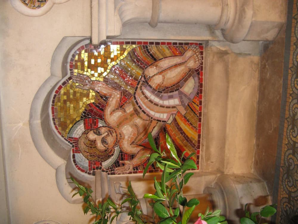 église-saint-etienne-mosaique-enfant jesus