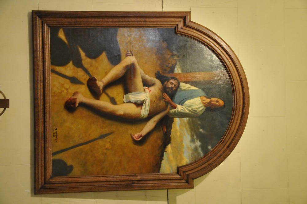 eglise st etienne peinture