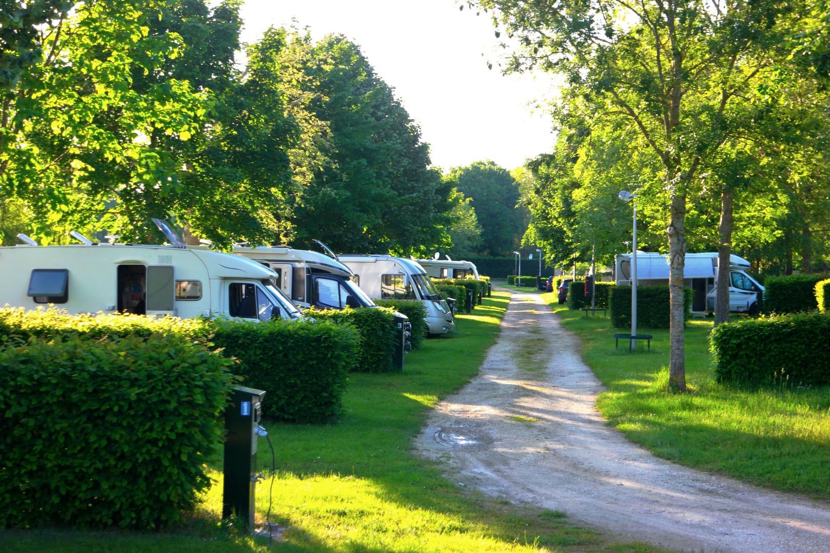 Briare - camping du Martinet -emplacements