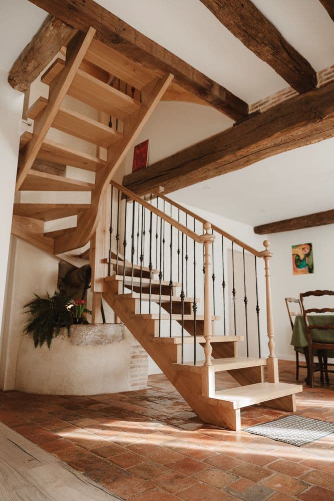 entre salon et coin repas