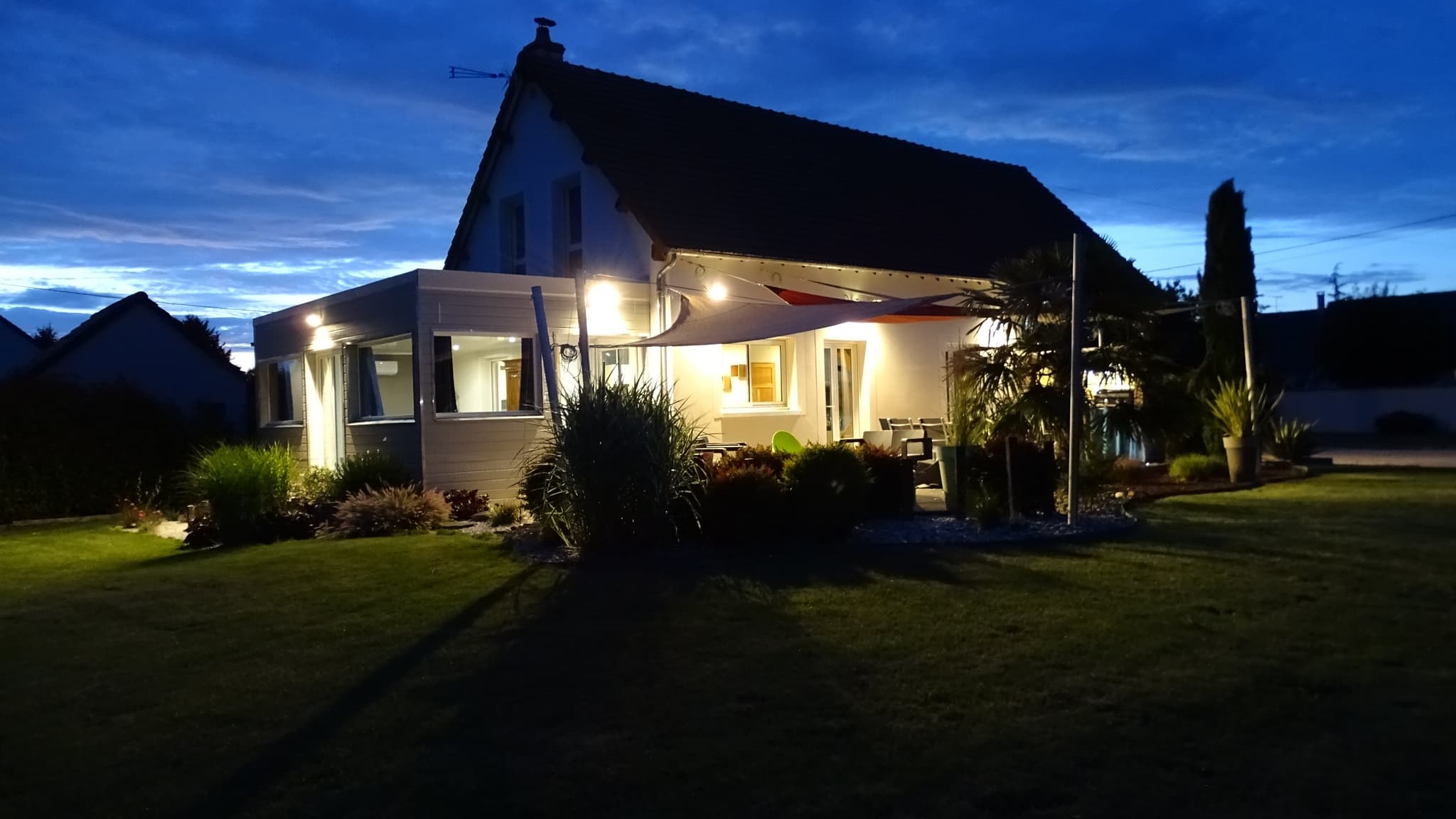 Exterieur de nuit