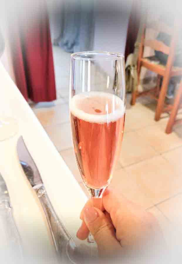 Champagne rosé