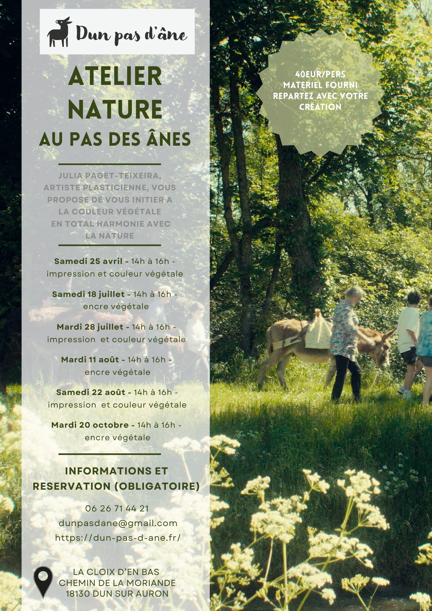 Randonnee Nature Dun pas d'âne