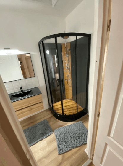 gîte CR salle de bain