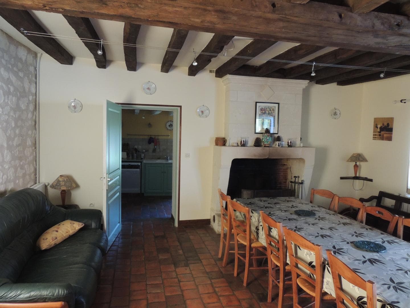 Gîte 1 - Séjour - La Petite Lionnière
