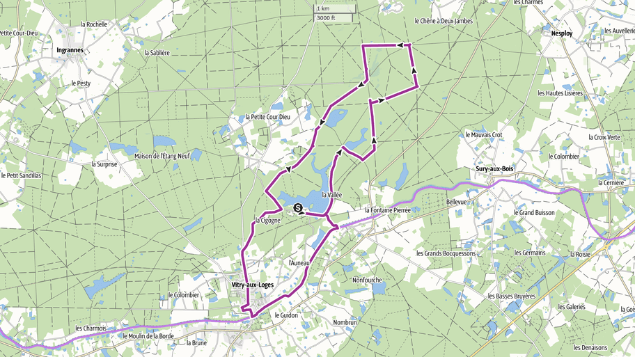 Circuit 2h - Etang de la Vallée, Belvédère et Canal