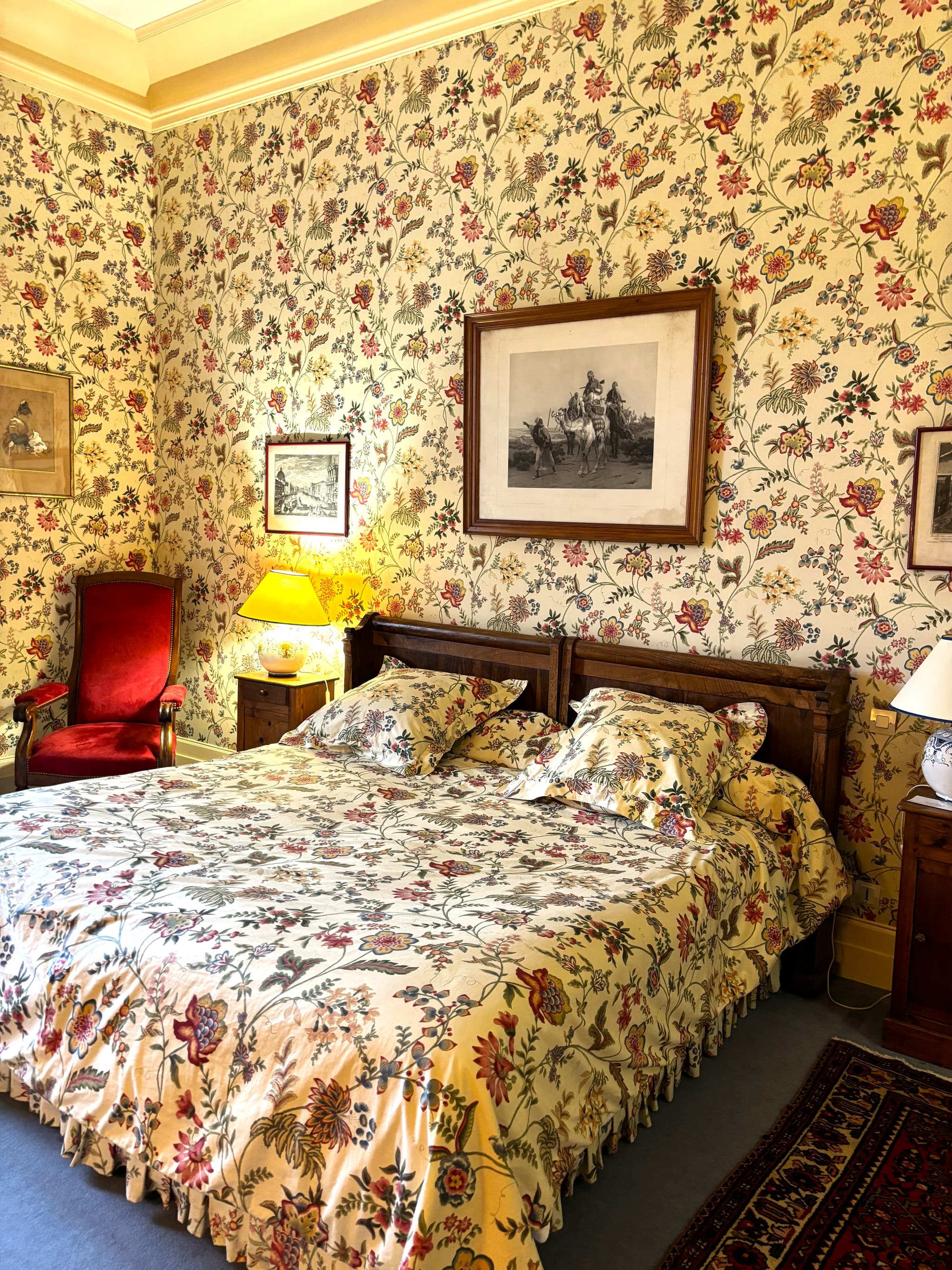 Chambre Laguiche - Château de la Verrerie