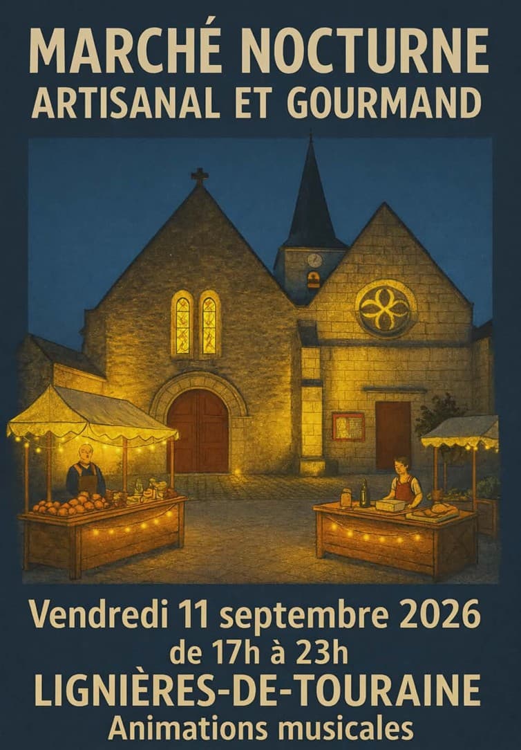 TVI - 11.09 Lignières de Touraine - Marché nocturne