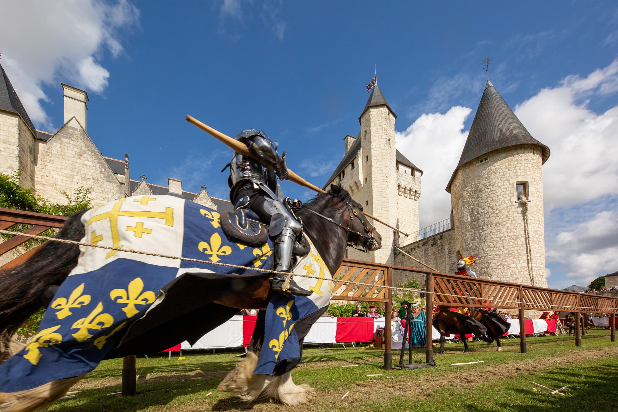 Château du Rivau - Joutes équestres