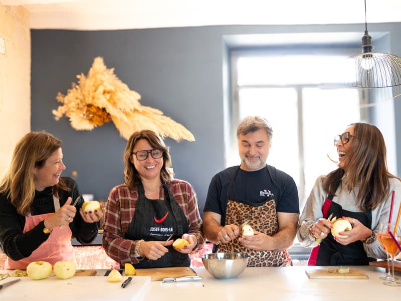 les apprentis cuisiniers du jour