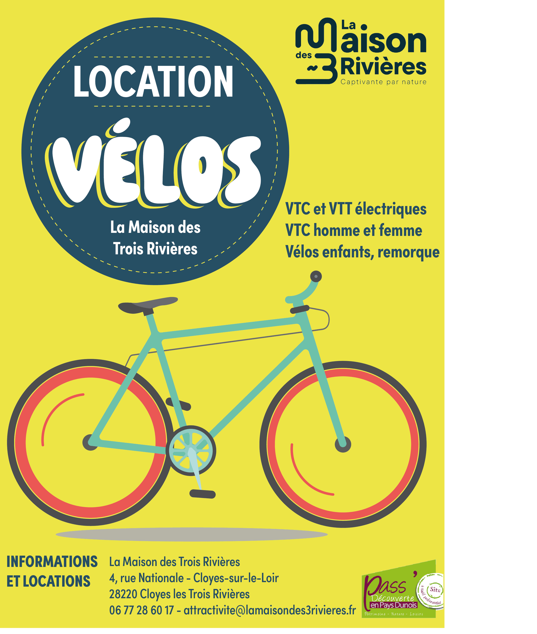 location vélo maison 3 rivieres 2
